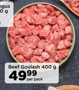 Beef Goulash-400g Per Pack