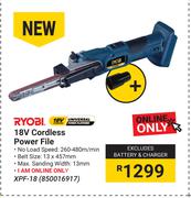 Ryobi 18V Cordless Power File XPF-18