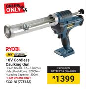 Ryobi 18V Cordless Caulking Gun XCG-18