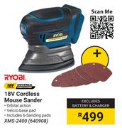 Ryobi 18V Cordless Mouse Sander XMS-2400