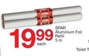 Spar Aluminium Foil Refill-5m Each