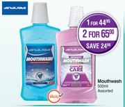 Dentalmate Mouthwash Assorted-For 2 x 500ml