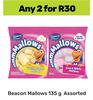 Beacon Mallows Assorted-For 2 x 135g