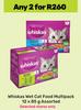 Whiskas Wet Cat Food Multipack Assorted-For 2 x 12 x 85g
