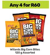 Willards Big Corn Bites Assorted-For 4 x 120g