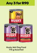Husky Wet Dog Food Assorted-For 3 x 775g