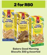 Bakers Good Morning Biscuits Assorted-For 2 x 300g