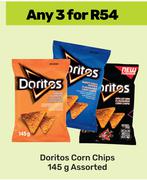 Doritos Corn Chips Assorted-For Any 3 x 145g