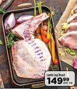 Lamb Leg Roast-Per kg