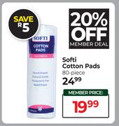 Soft Cotton Pads 80 Piece