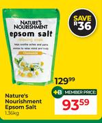 Nature's Nourishment Epsom Salt-1.36Kg