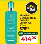 Bionike Defence Body Cellulite Cream Gel-400ml