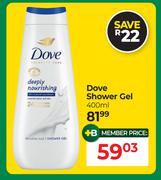 Dove Shower Gel-400ml