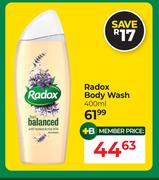 Radox Body Wash-400ml