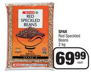 Spar Red Speckled Beans-2Kg Each