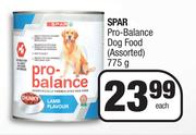 Spar Pro Balance Dog Food Assorted-775g Each