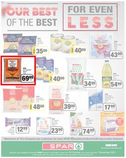 SPAR EASTERN CAPE : Our Best For Less (26 October - 7 November 2021) Valid in Acres, Algoa Park, Aliwal North, Aspen, Burgersdorp. Cambridge, Camdeboo, Cradock, Crossways, Dagbreek, Fig tree, Fleet, page 4