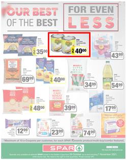 SPAR EASTERN CAPE : Our Best For Less (26 October - 7 November 2021) Valid in Acres, Algoa Park, Aliwal North, Aspen, Burgersdorp. Cambridge, Camdeboo, Cradock, Crossways, Dagbreek, Fig tree, Fleet, page 4