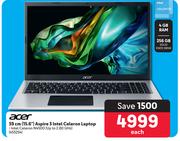 Acer 15.6"(39cm) Aspire 3 Intel Celeron Laptop 453254