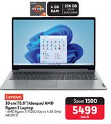 Lenovo 15.6"(39cm) Ideapad AMD Ryzen 3 Laptop 460922