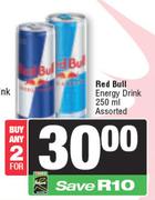Red Bull Energy Drink-For 2 x 250ml
