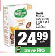 Nestle Nestum Baby Cereal Stage 1 Or 2 Assorted-200g