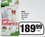Spar Pro Balance Dog Food Assorted-8Kg Each