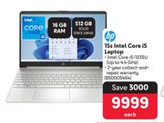 HP 15s Intel Core i5 Laptop