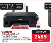 Canon Pixma G3410 3 In 1 Mega Tank Printer