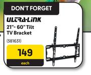 Ultra Link 21"-60" Tilt TV Bracket