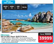 Hisense 254cm (100") Smart QLED TV 144 Hz 100Q7N