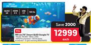TCL 190cm (75") Smart QLED Google TV 75C655