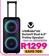 Volkano Summit Dual 6.5" Trolley Speaker 850008296