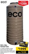 Eco 950L Slim Vertical Tank