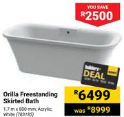 Orilla Freestanding Skirted Bath