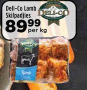 Deli Co Lamb Skilpadjies-Per Kg