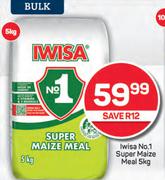 Iwisa No.1 Super Maize Meal-5Kg