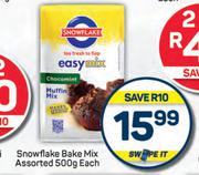 Snowflake Bake Mix Assorted-500g Each