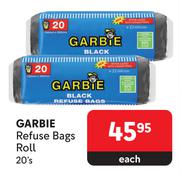 Garbie Refuse Bags Roll-20's Each