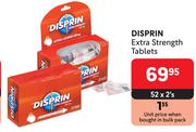 Disprin Extra Strength Tablets-52 x 2's