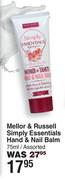 Mellor & Russell Simply Essentials Hand & Nail Balm Assorted-75ml