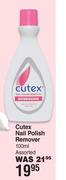 Cutex Nail Polish Remover Assorted-100ml