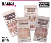 Basics Beauty Press On Nails-Each