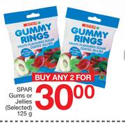 Spar Gums Or Jellies (Selected)-For Any 2 x 125g