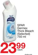 Spar Germex Thick Bleach (Selected)-750ml Each