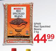 Spar Red Speckled Beans-2Kg Each