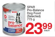 Spar Pro-Balaance Dog Food (Selected)-775g Each