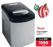 Swan 12 Kg Ice Maker SIM07S 386075-Each
