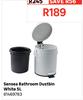 Sensea Bathroom Dustbin (White) 81469783-5Ltr