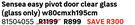Sensea Easy Pivot Door Clear Glass (Glass Only) W80cm X H195cm 81504055